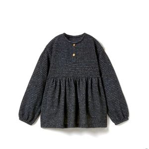 👶🏻NWT ZARA baby girl shiny oversized blouse size 6-9 months